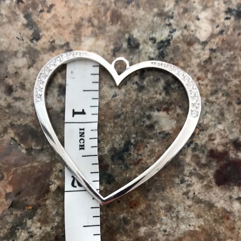 Antique Butler Heart Pendant